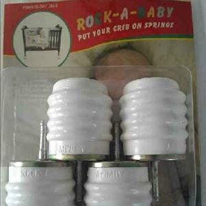 Rock-a-baby crib spring legs